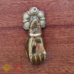 Handmade Moroccan door knocker made of brass hand of Fatima