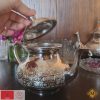 Silver Moroccan Malaki Teapot Authentic handcrafted