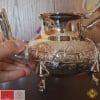 Silver Moroccan Malaki Teapot Authentic handcrafted