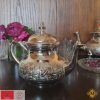 Silver Moroccan Malaki Teapot Authentic handcrafted