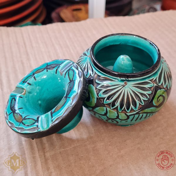 Handmade Cute Ceramic Moroccan Ashtray