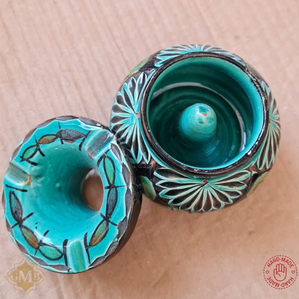 Handmade Cute Ceramic Moroccan Ashtray