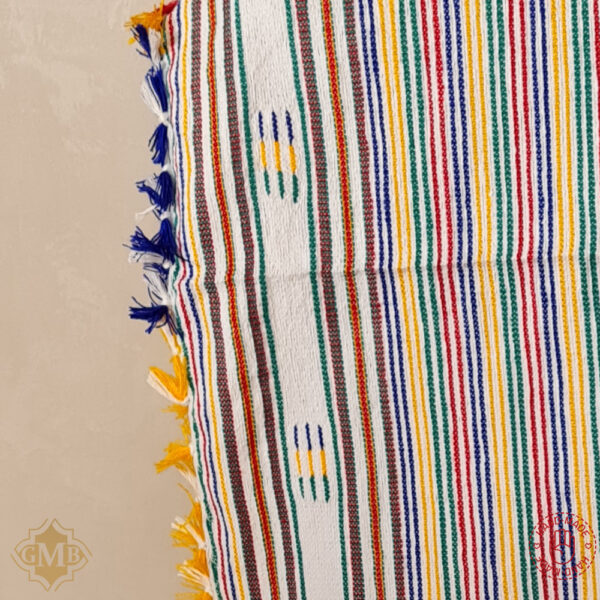 Moroccan Blanket Jbela Mendil handwoven textile (5)