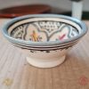 Moroccan Fassia Ceramic Serving Bowl Hand Crafted