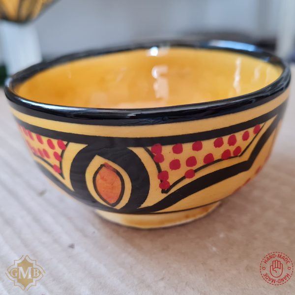 Moroccan Safi Ceramic Bowl Hand Crafted