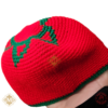 Handemade Hat Headgear with Moroccan flag