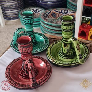 Candlestick holders Moroccan Ceramic Handmade