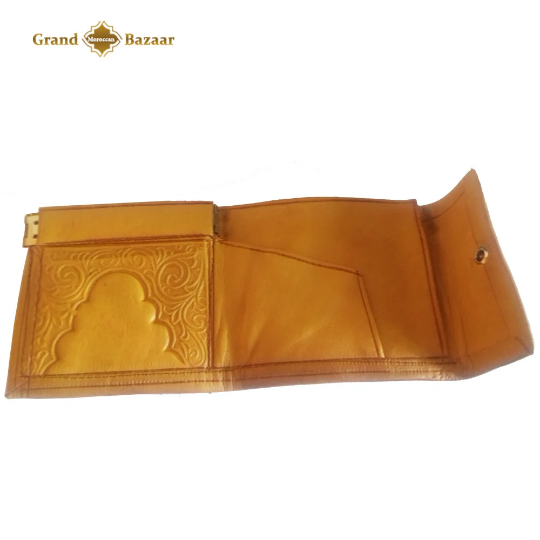 Moroccan Handcrafted leather wallet