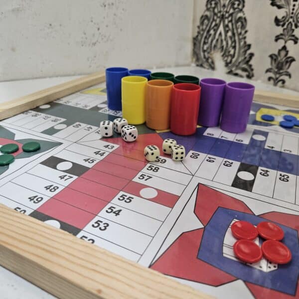 Moroccan Parchis Board for 4 players