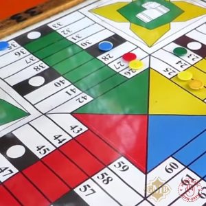 Moroccan Parchis Board for 4 players