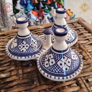 Triple Moroccan mini Tajine Hand Crafted