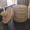 wicker box storage trunk