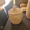 wicker box storage trunk