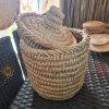 wicker box storage trunk