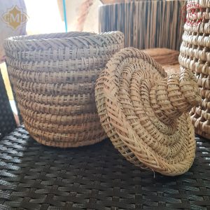 wicker box storage trunk