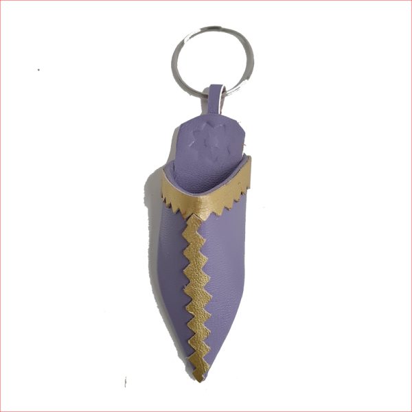 Moroccan Andalus Slippers Babouche Keychain Handmade