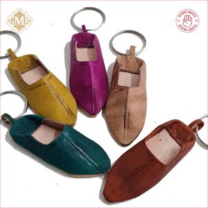 Moroccan Andalus Slippers Babouche Keychain Handmade