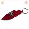 Moroccan Flag Slippers Babouche Keychain Handmade