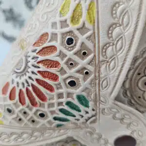 Handcrafted Leather Shoulder Bag with Moroccan Patterns (8)